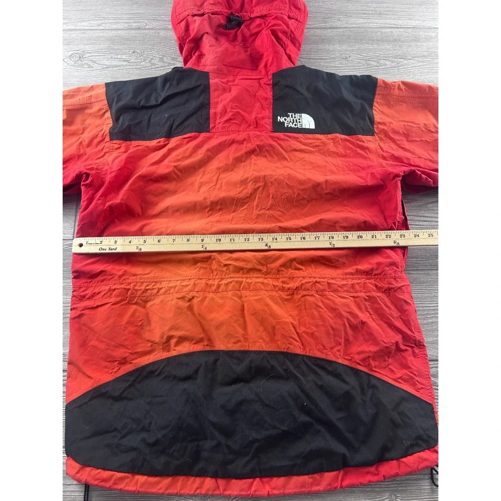 The North Face Mountain Light Jacket Mens Large Red Black Gore-Tex Shell Hooded